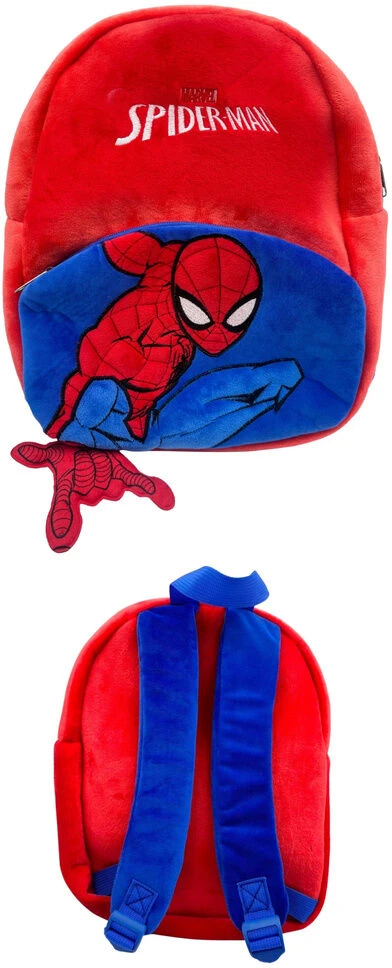 Manenti Marvel Spiderman plush backpack 30cm