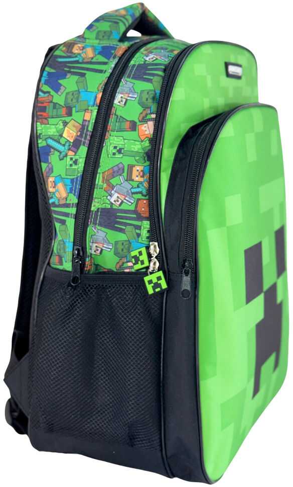 Manenti Minecraft Face backpack 42cm