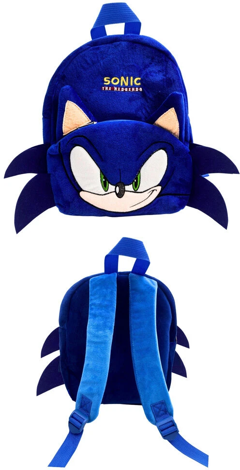 Manenti Sonic the Hedgehog plush backpack 30cm