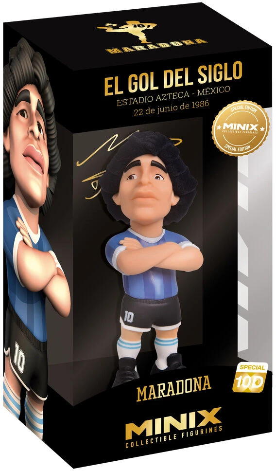 Maradona Gol Del Siglo figure minix 12cm