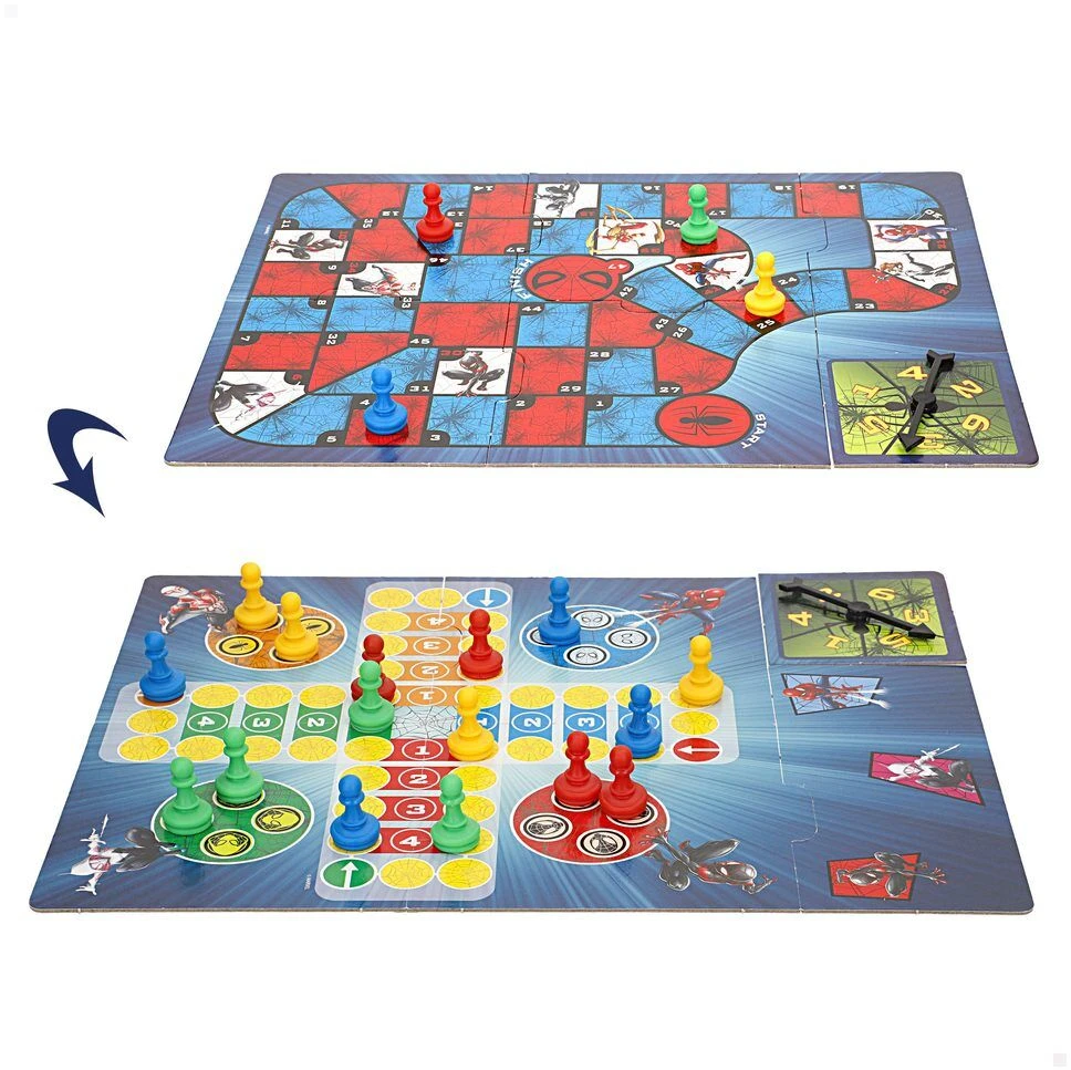 Marvel Spiderman Parchesi & Goose game