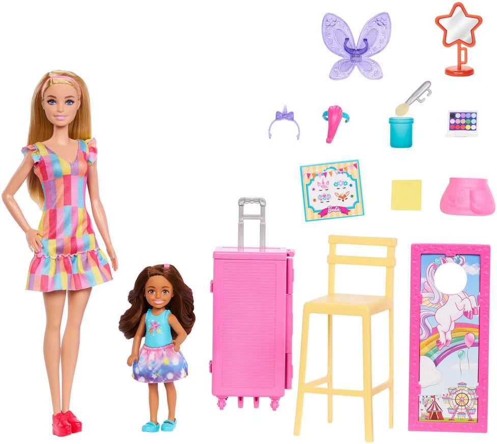 Mattel *****Barbie Dzień na jarmarku color change JFL61