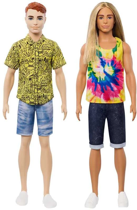 Mattel BARBIE Fashionistas lėlė Kenas, 3 asort, DWK44