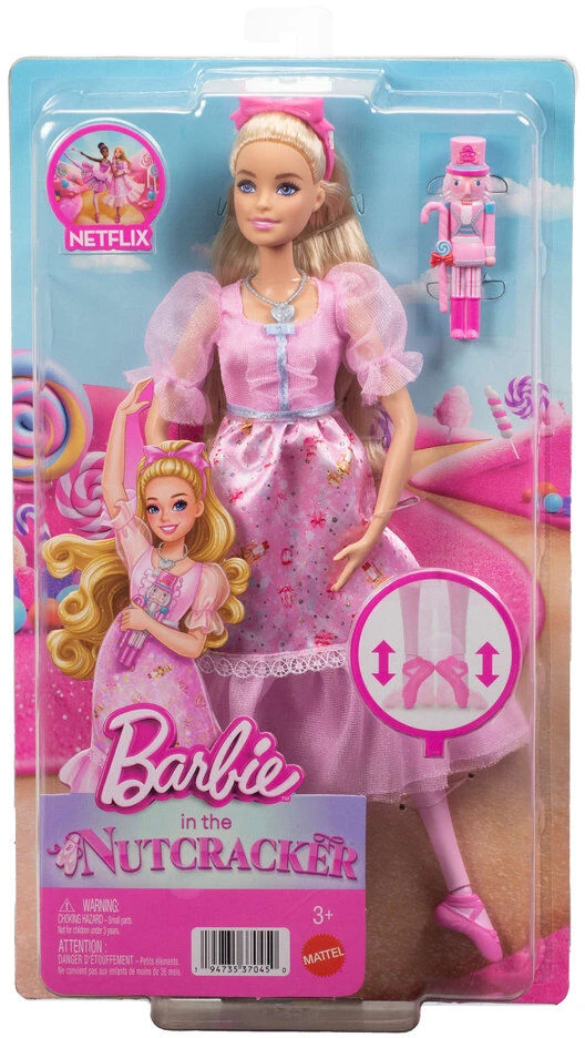 Mattel BARBIE NUTCRACKER lėlė Klara - Spragtuko kolekcija (JLW51)