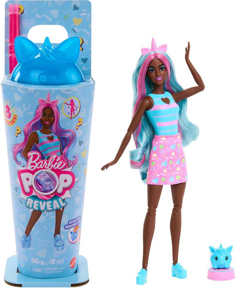 Mattel Lėlė Barbie Pop Reveal gyvūnėlių vakarėlis
