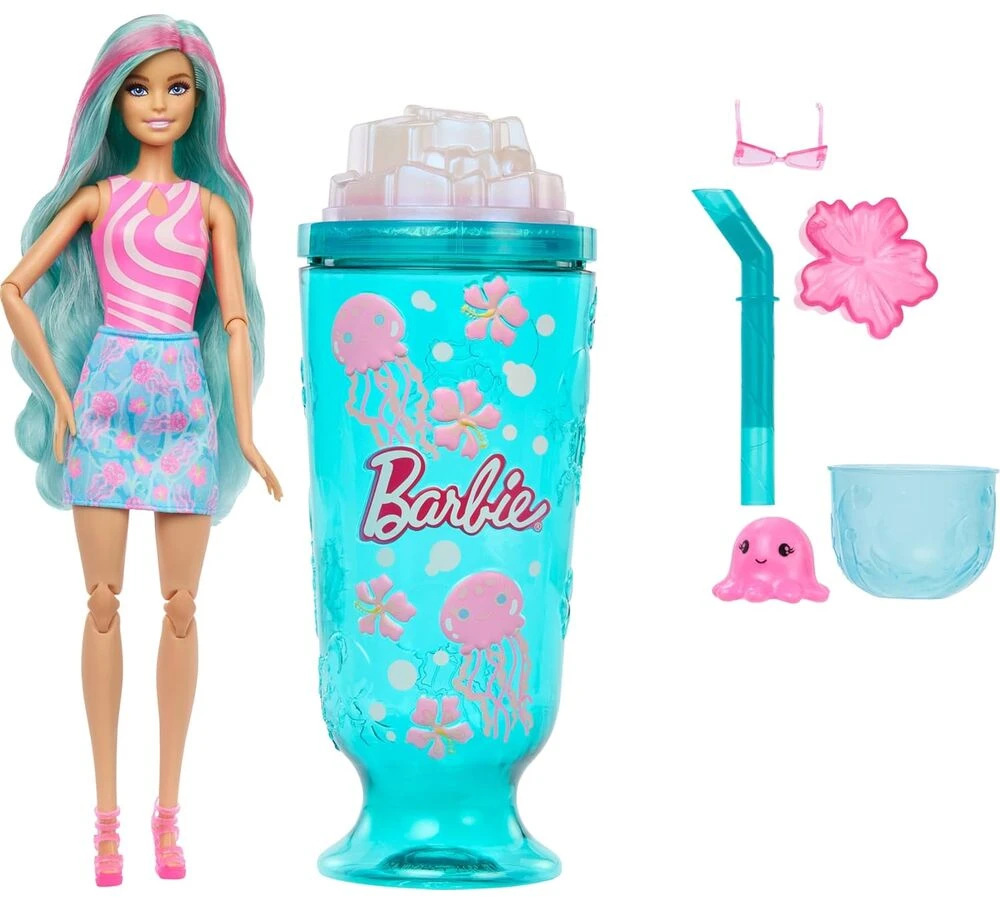 Mattel Lėlė Barbie Pop Reveal komplektas su 8 niespodziankami Podwodny Świat