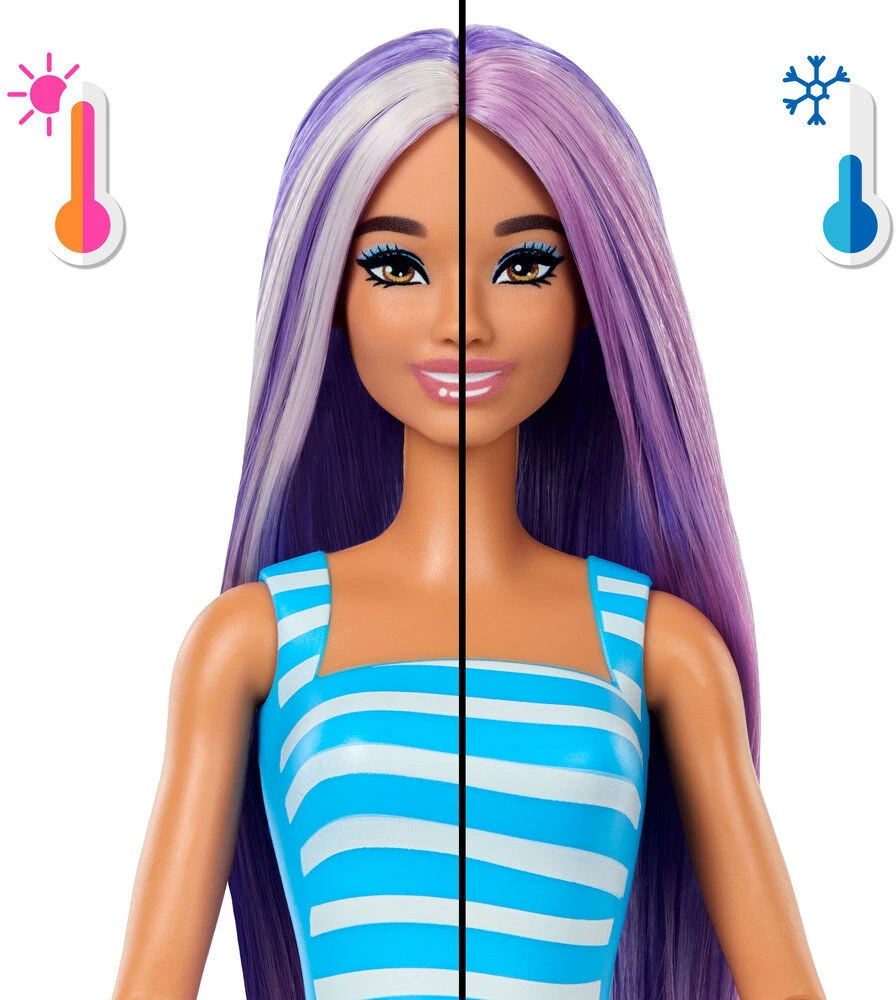 Mattel Lėlė Barbie Pop Reveal komplektas su 8 niespodziankami Podwodny Świat