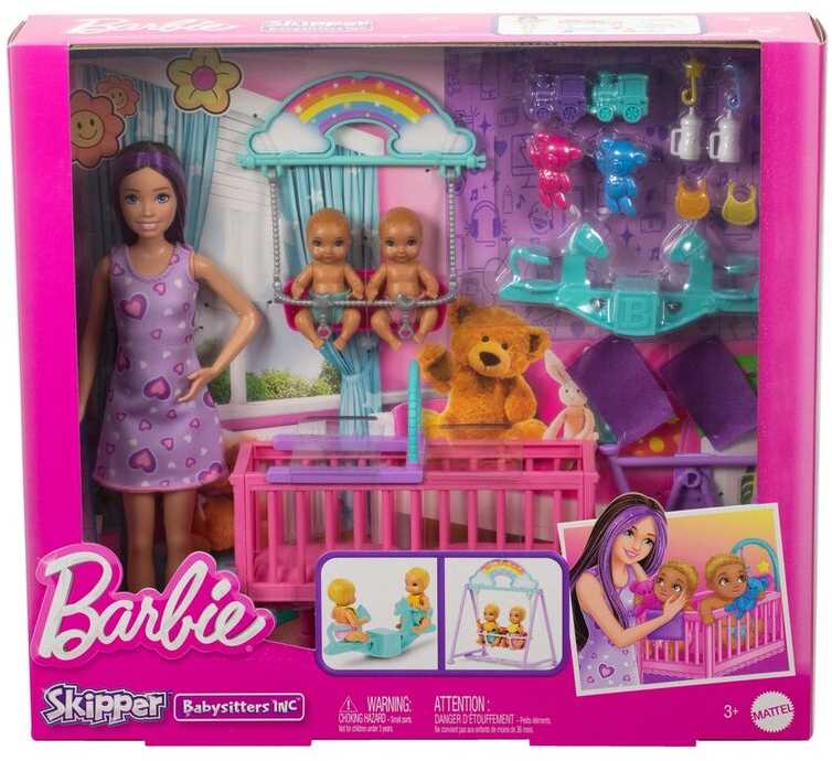 Mattel BARBIE SKIPPER auklės rinkinys (HXM99)