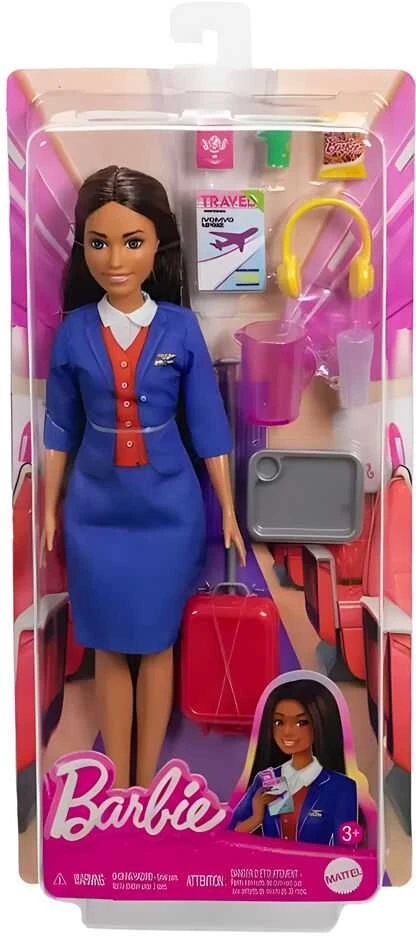 Mattel BARBIE lėlė stiuardesė (HYT60)