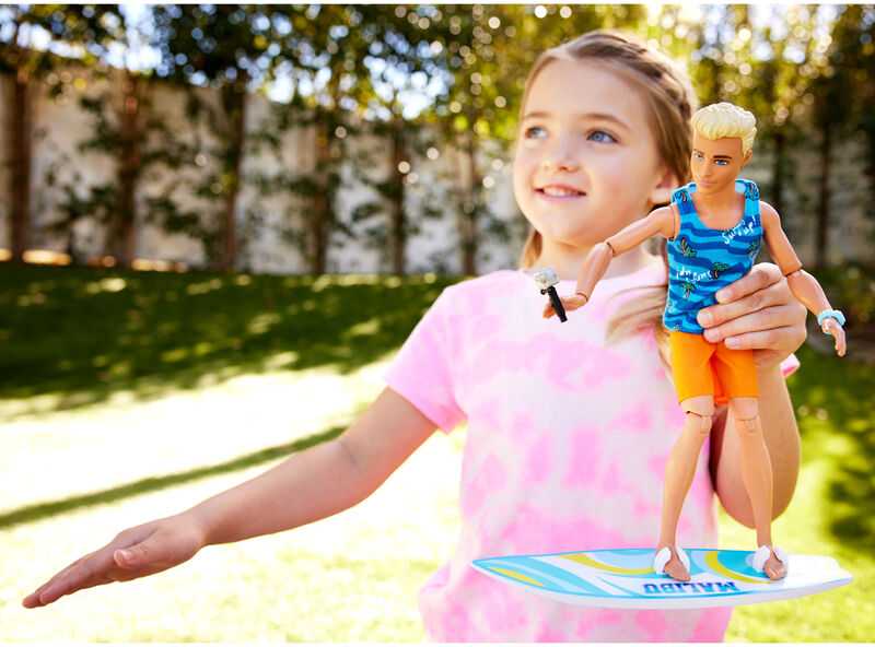 Mattel BARBIE KEN SURF DOLL lėlė (HPT50)