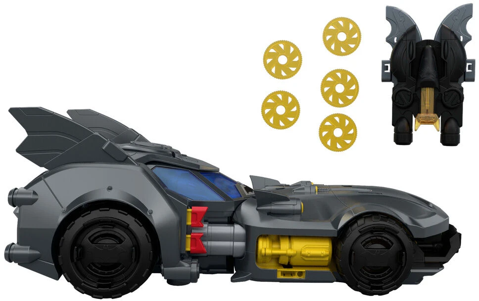 Mattel Usorteret DC Universe Bat-Link Batmobile 15 cm