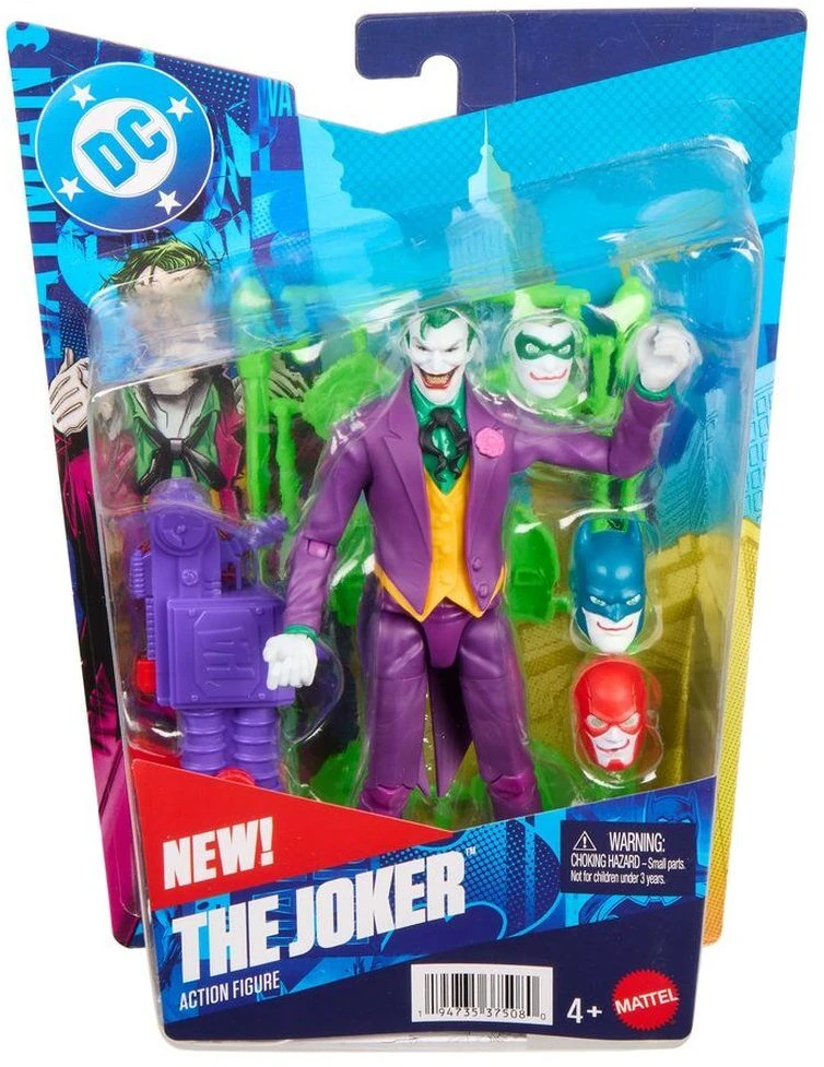 Mattel Figūrėlė Joker DC Comics 17 cm + priedai