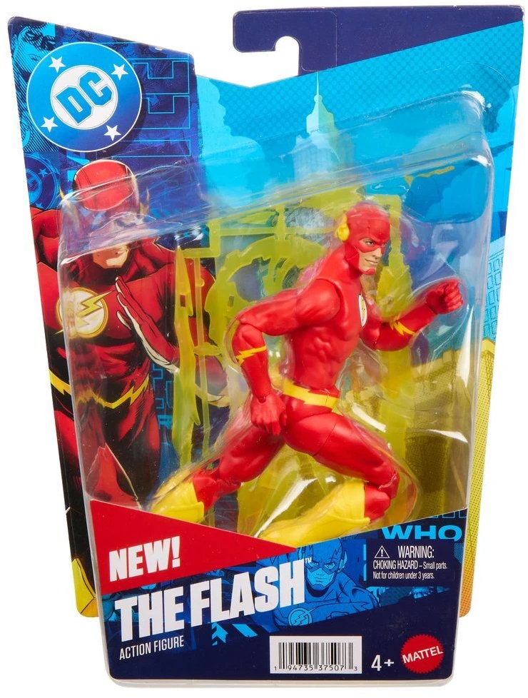 Mattel Figūrėlė The Flash DC Comics 17 cm + priedai