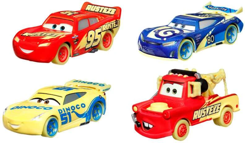 Mattel CARS šviečiantis tamsoje automodeliukas (HPG76)