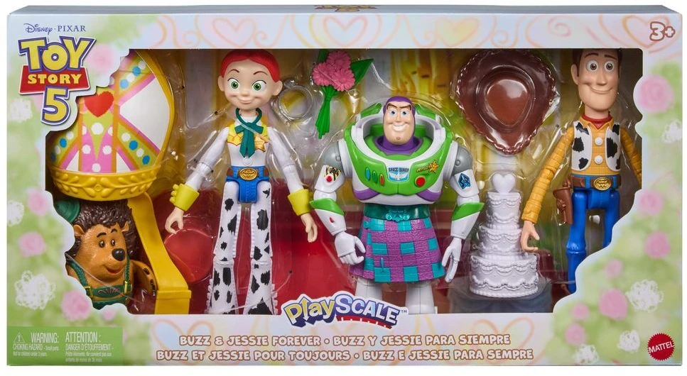 Mattel Disney Pixar Toy Story 5 pack 4 figures