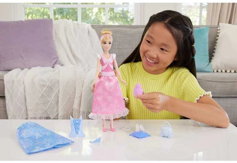 Mattel Lėlė Disney princesė Pelenė 2in1 JCR95