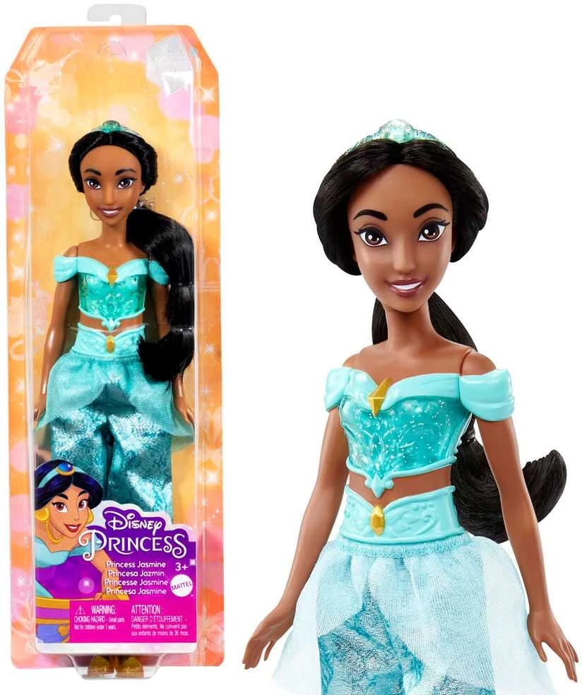 Mattel Disney Princess. Lėlė Dżasmina podstawowa HLW12