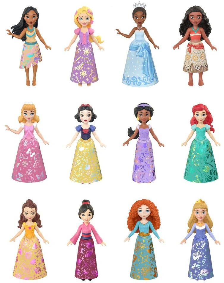 Mattel Disney Princess pack 12 figures