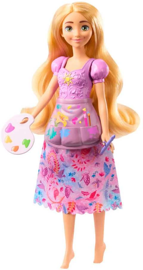 Mattel Lėlė Disney princesė Roszpunka 2in1 su aksesuarais