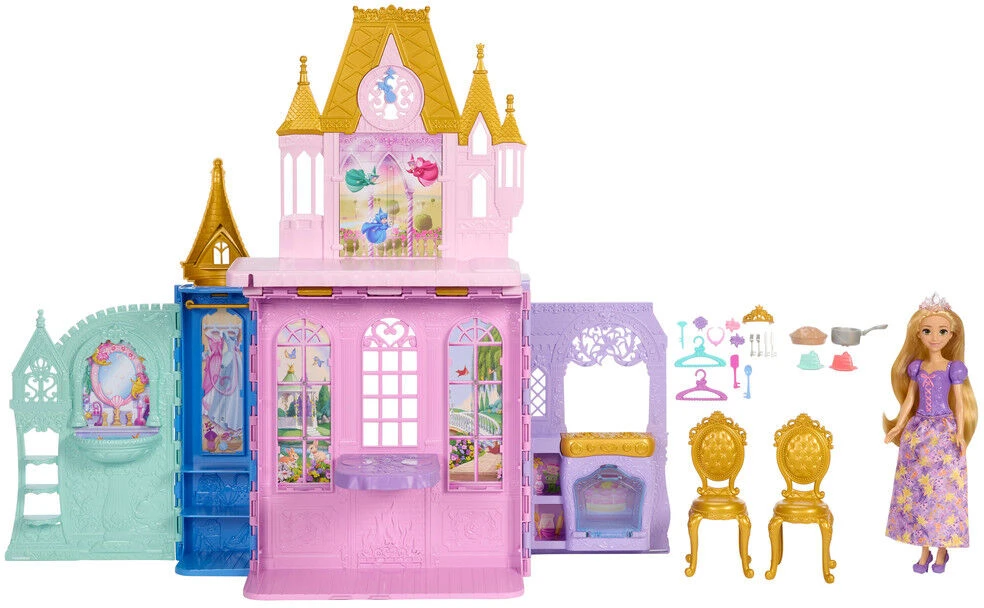 Mattel Disney Princess Playset with Doll