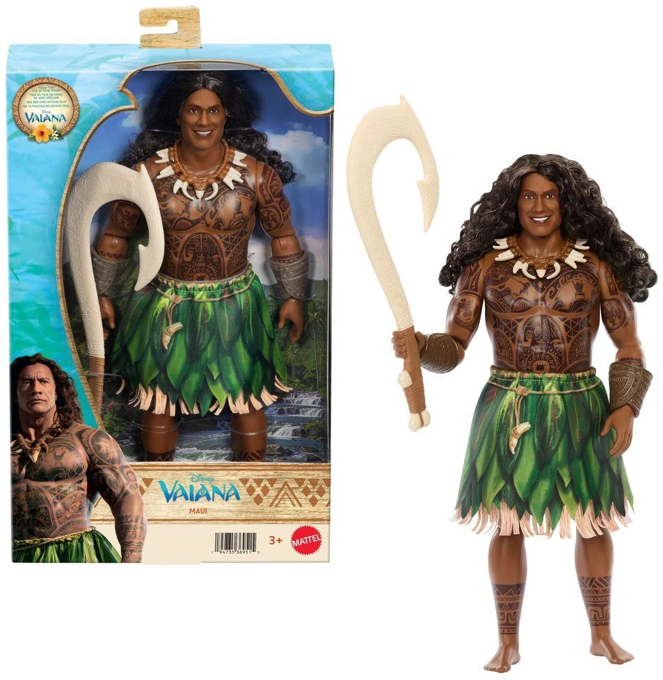 Dėlionė Mattel Disney Vaiana Movie Core Maui Doll