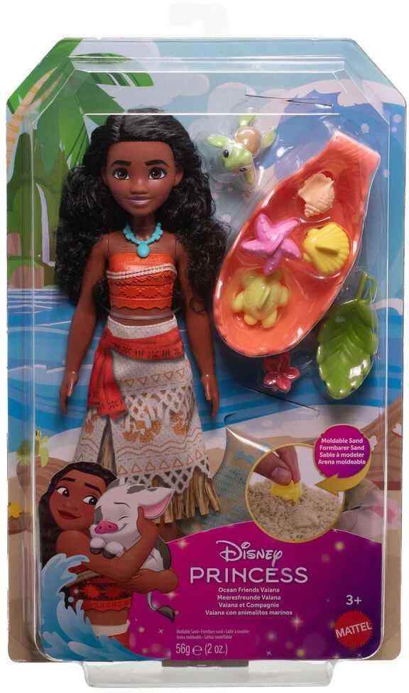 Mattel Lėlė ir figūrėlė Disney Vaiana 2 draugai iš vandenyno