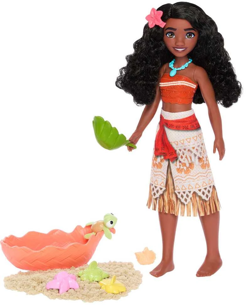 Mattel Lėlė ir figūrėlė Disney Vaiana 2 draugai iš vandenyno
