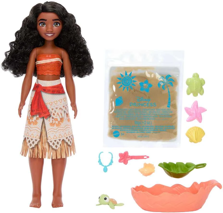 Mattel Lėlė ir figūrėlė Disney Vaiana 2 draugai iš vandenyno