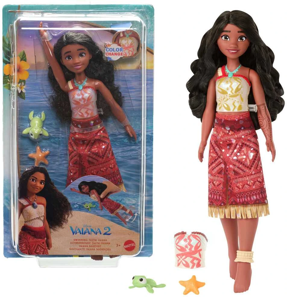 Mattel Disney Vaiana 2 Swimming Vaiana
