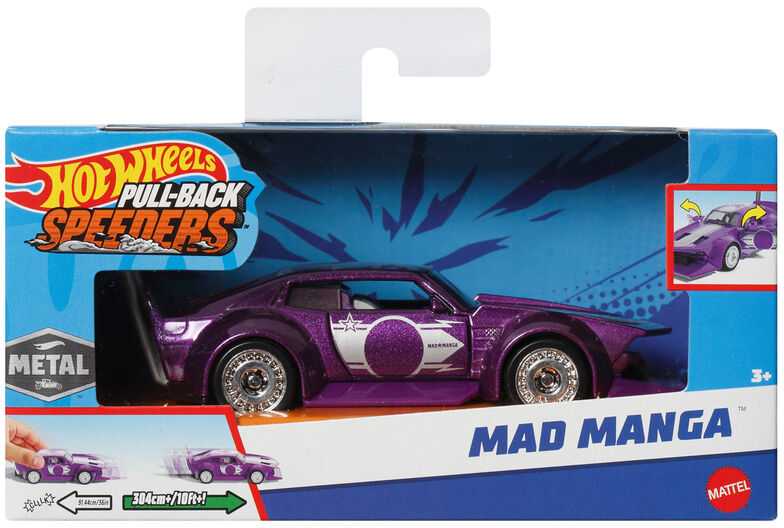 Mattel Žaisliniai Hot Wheels traukiami automobiliai 8 vnt.