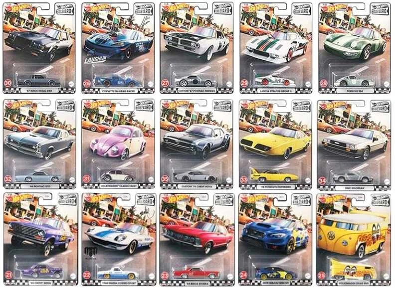 Mattel HW Premium Boulevard modeliukai