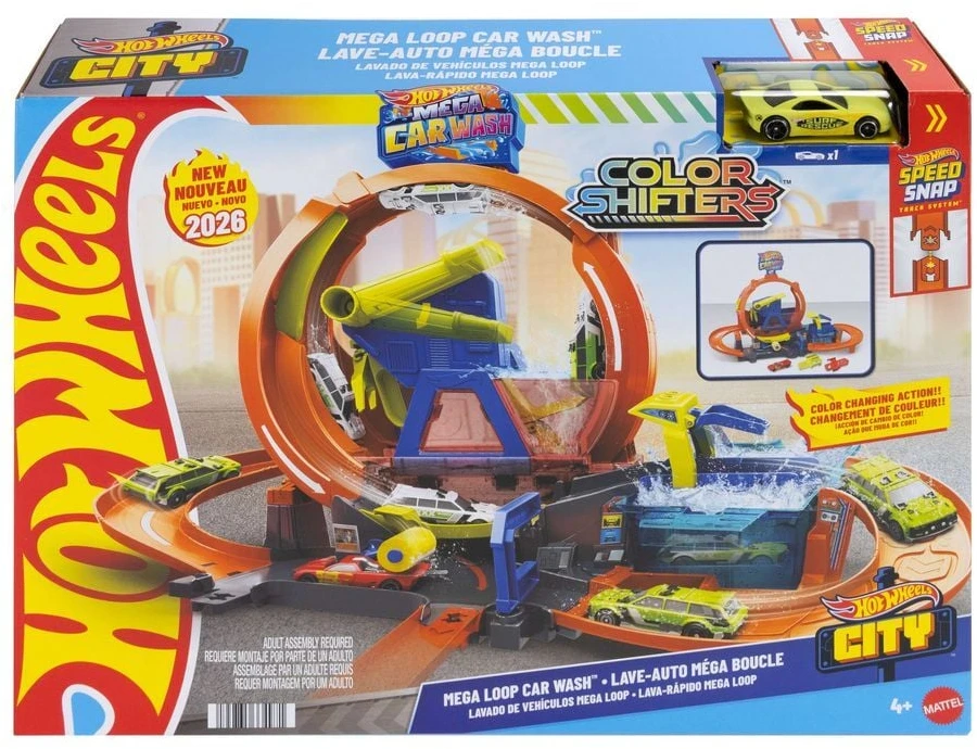 Mattel HOT WHEELS CITY mega plovykla (JHL97)