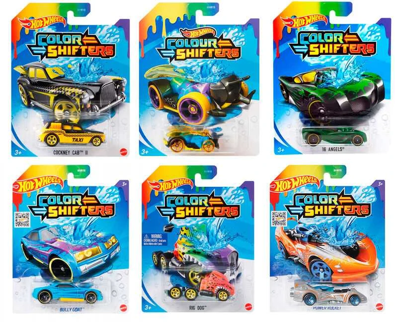 Mattel Hot Wheels automodelis "Pakeisk spalvą!"