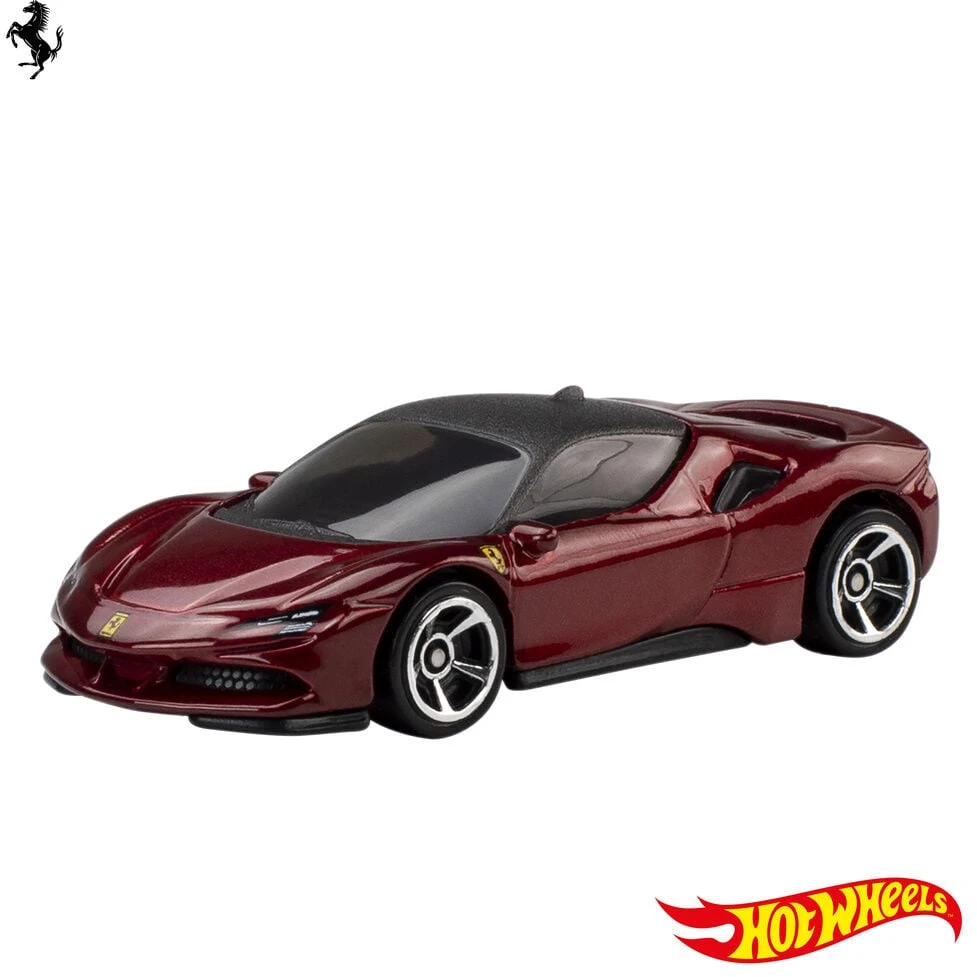 Mattel HOT WHEELS penkių Ferrari automodeliukų rinkinys (JLN12)