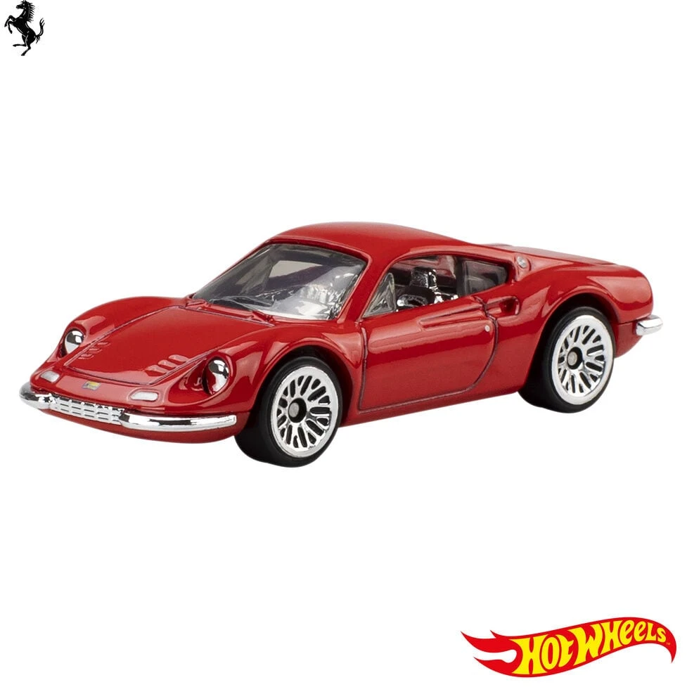 Mattel HOT WHEELS penkių Ferrari automodeliukų rinkinys (JLN12)