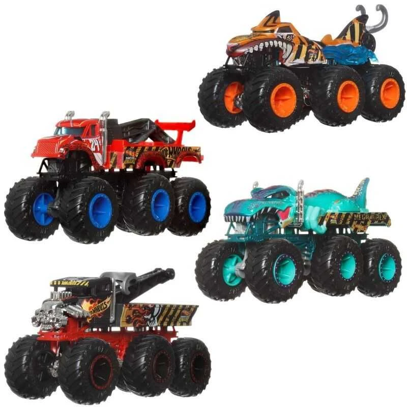 Mattel HOT WHEELS MONSTER TRUCKS 1:64 mastelio džipai (HWN86)