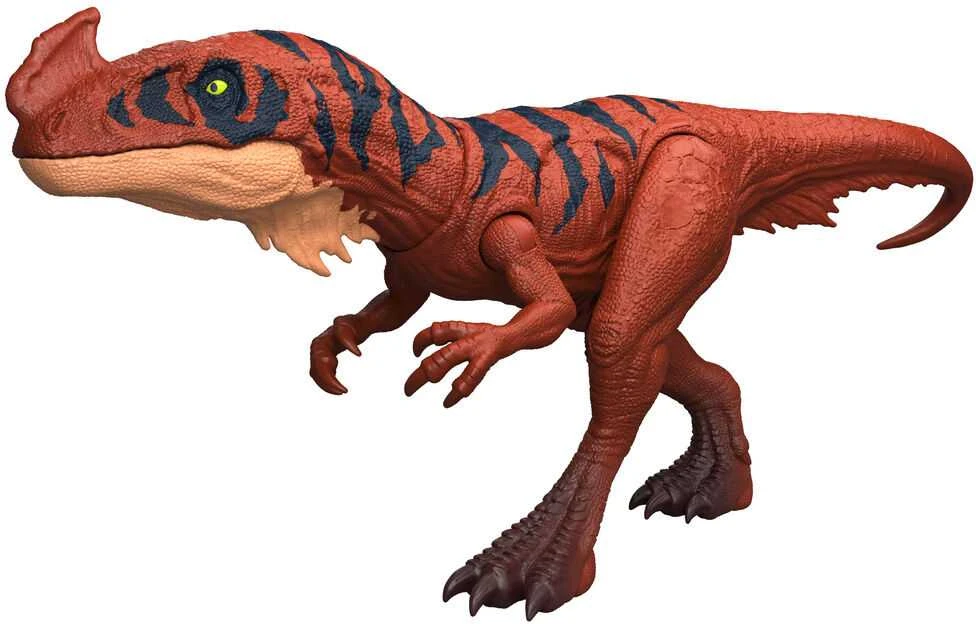 Mattel Jurassic World Juros periodo pasaulis - Laukinis riaumojimas su šviesomis ir garsu - Afrovenatorius (JKL76)