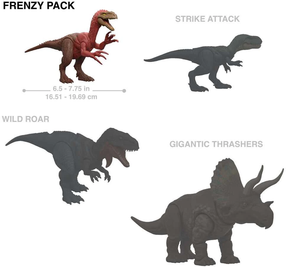 Mattel JURASSIC WORLD pavojingas dinozauras (JGB72)