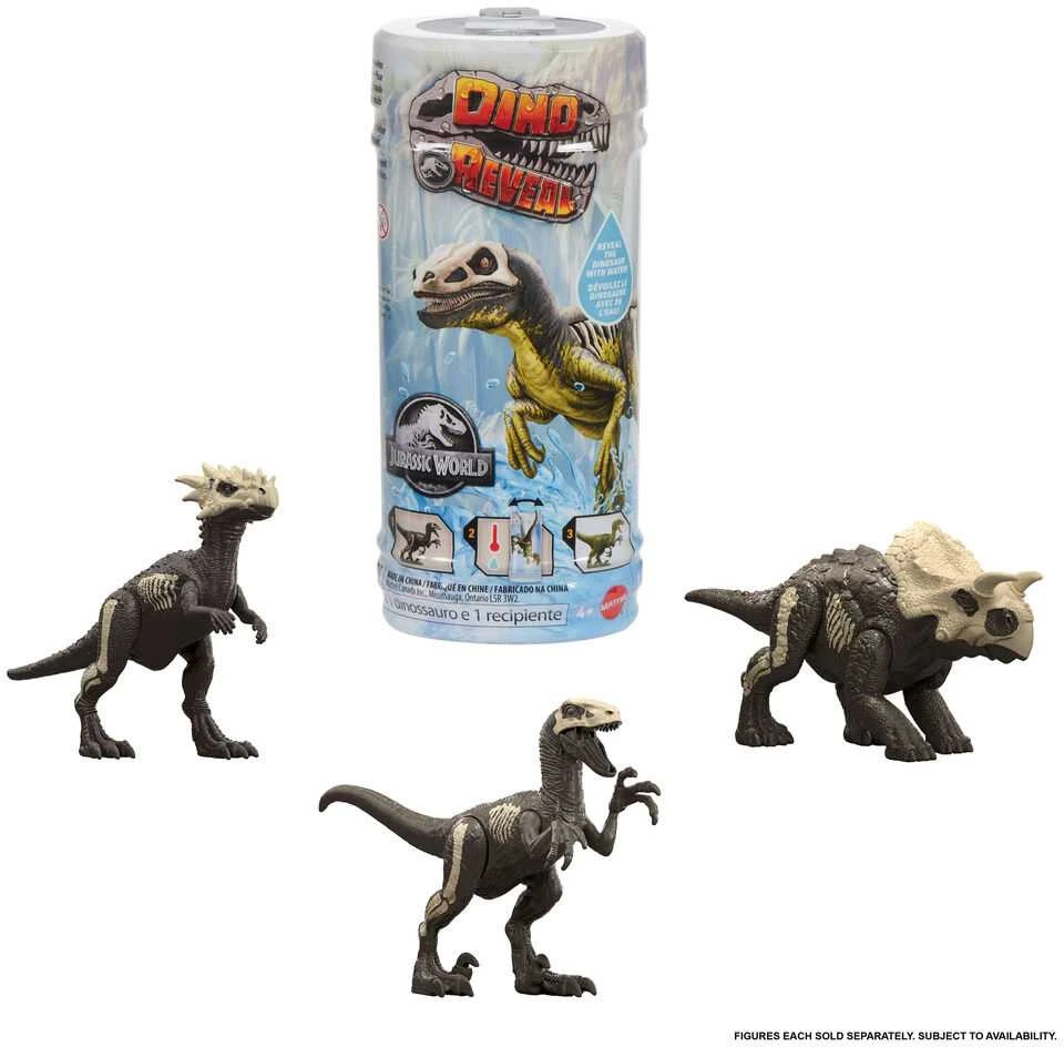 Mattel JURASSIC WORLD spalvų keitimo siurprizas (JDC52)