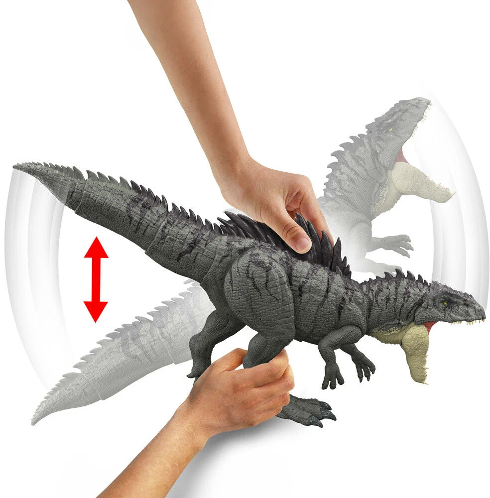 Mattel JURASSIC WORLD COLOSSAL CHOMP interaktyvus dinozauras Giganotosaurus (JKG93)