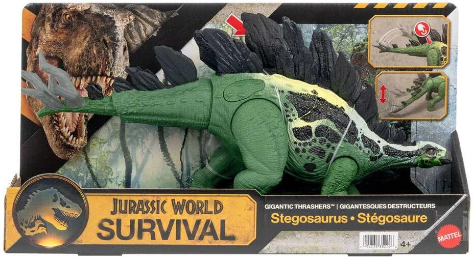 Mattel JURASSIC WORLD Stegosaurus Giant Attack JKL85