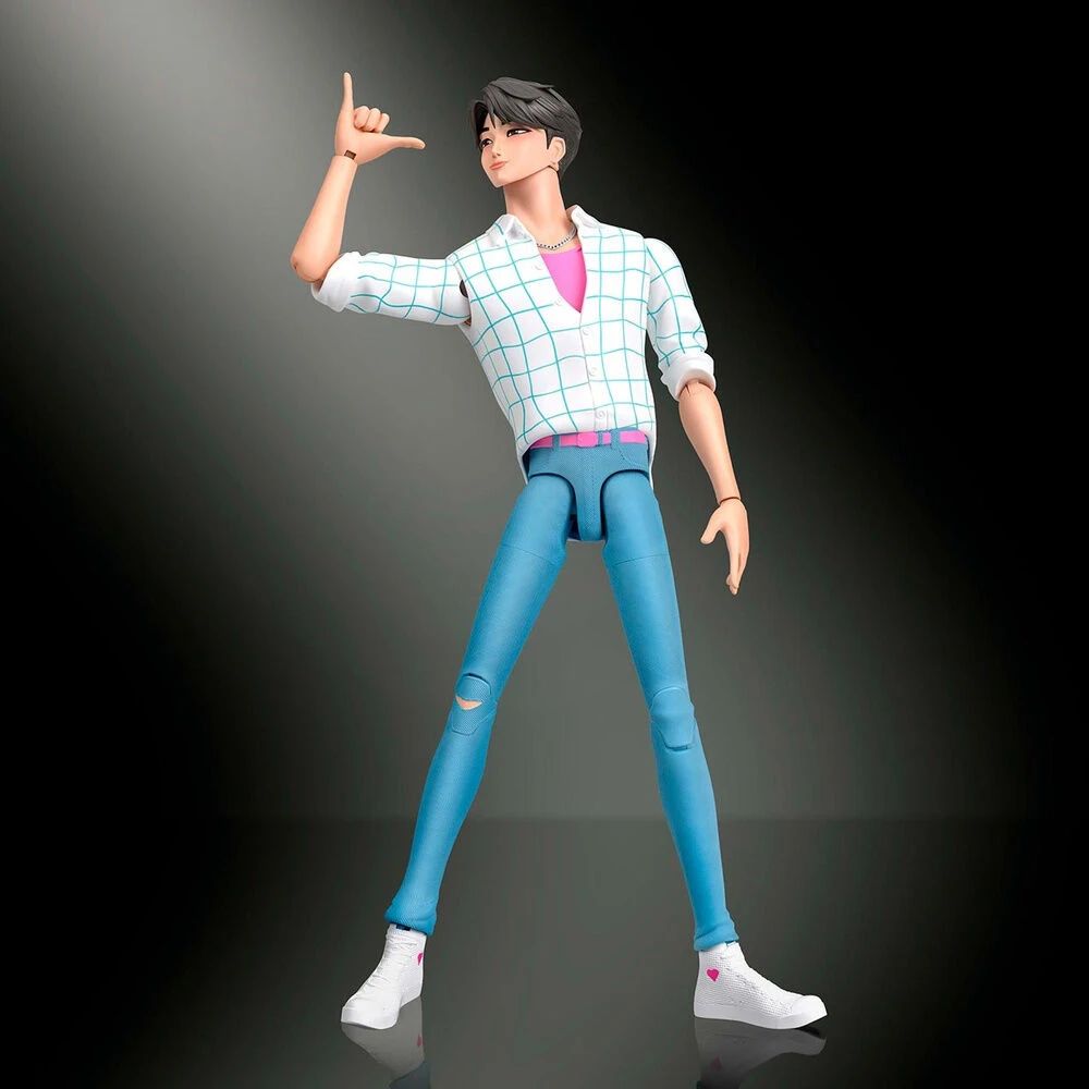 Mattel KPOP DEMON HUNTERS kolekcinė veiksmo figūrėlė Jinu (Saja Boys) (JRY33)