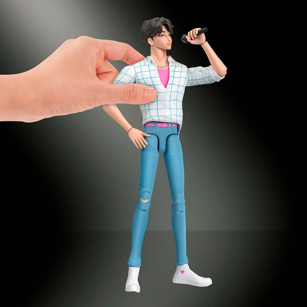 Mattel KPOP DEMON HUNTERS kolekcinė veiksmo figūrėlė Jinu (Saja Boys) (JRY33)