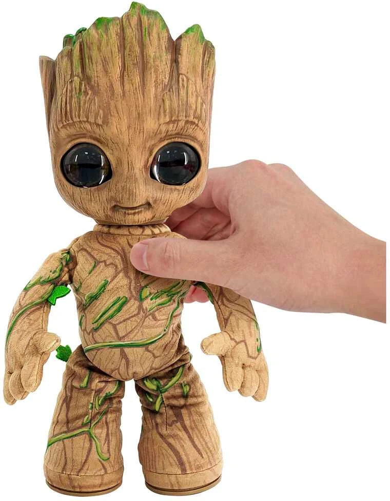 Mattel „Disney Marvel“ – Groovin' Groot šokantis ir kalbantis pliušinis žaislas (HJM23)