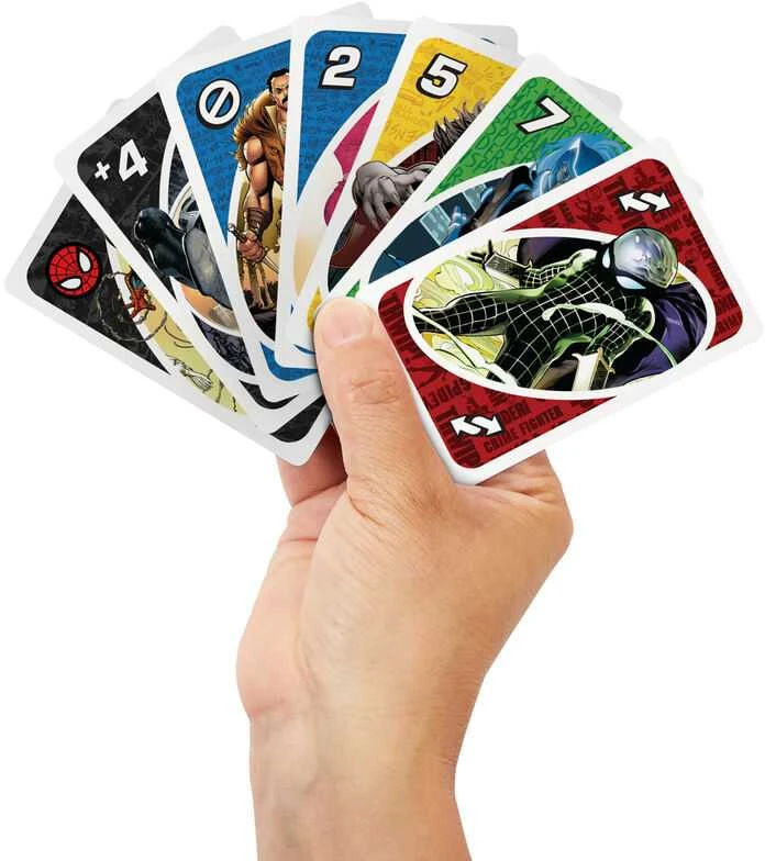 Mattel UNO kortos SPIDER–MAN (HXY08)
