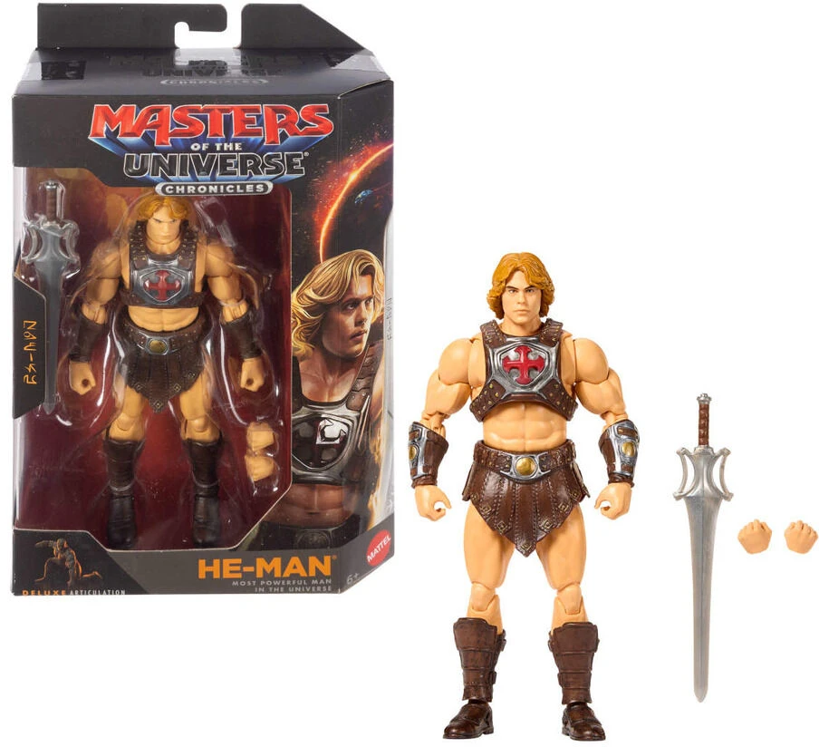 Mattel MOTU FIRST ONES CHRONICLES figūrėlė He-Man (JKJ26)