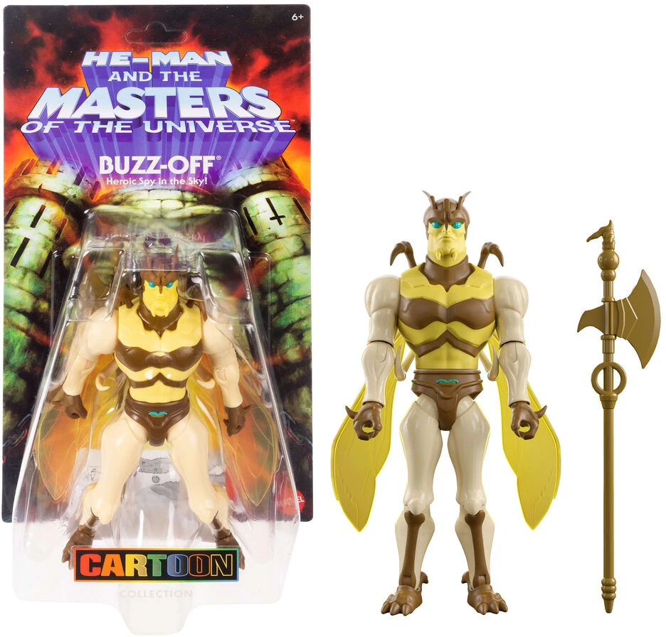 Mattel Masters of the Universe Origins Cartoon Collection Buzz Off figure 14cm