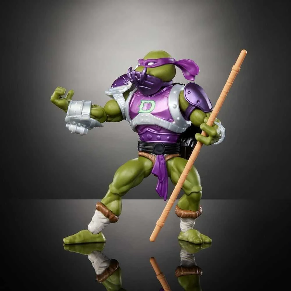 Figūrėlė Mattel Masters of the Universe Origins Turtles of greyskull Donatello, žaislinė figūrėlė