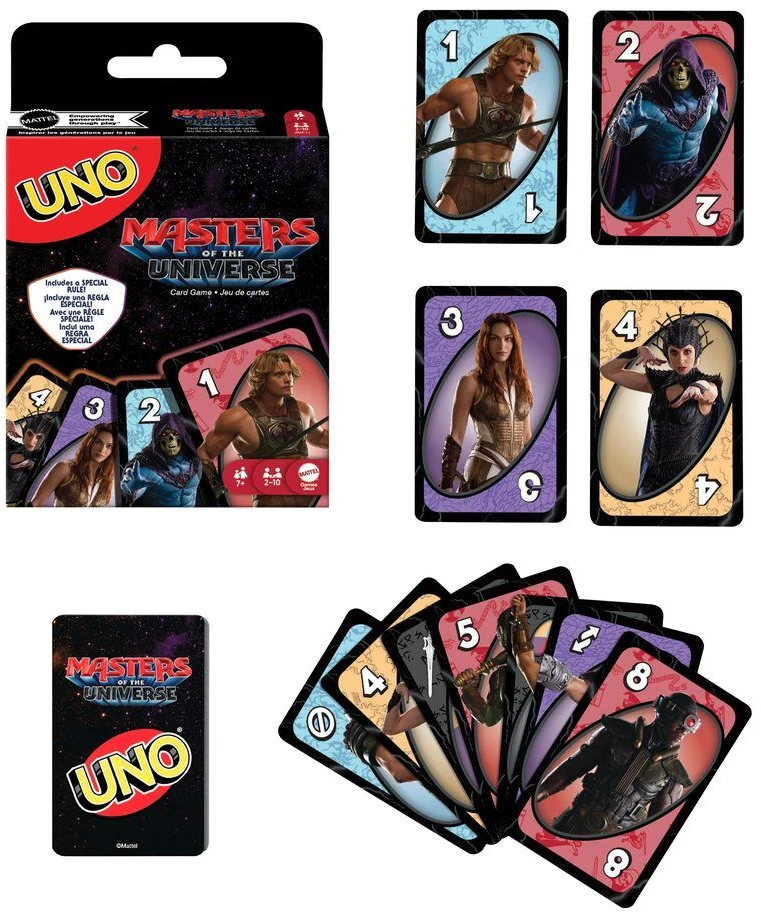 Mattel UNO kortos MOTU (JMF11)
