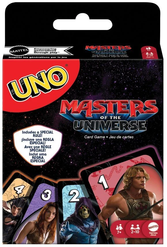 Mattel UNO kortos MOTU (JMF11)